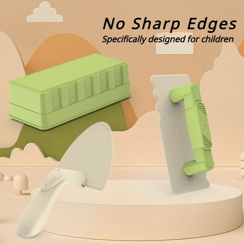 3 szt./zestaw Zabawki plażowe Letnie Zewnętrzne Dziecięce Narzędzia do Zabawy w Piasku Łopatka Narzędzia do Kopania Akcesoria Plażowe Prezent dla Dzieci do Zabawy w Piasku