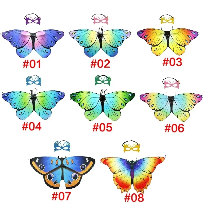 Female fairy clothing, teenage and girl butterfly wings