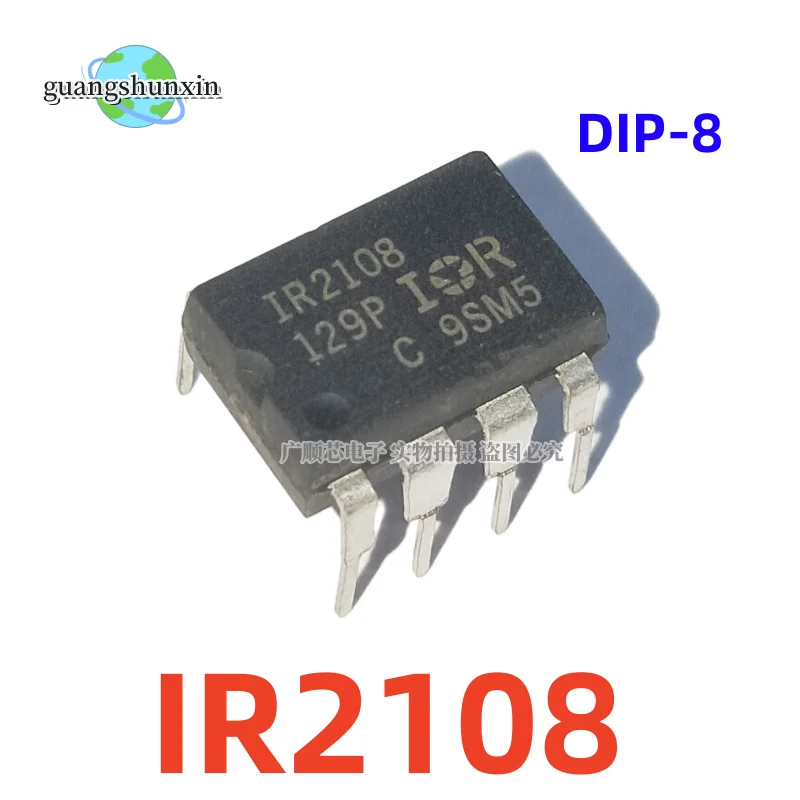 

10PCS New IR2108 IR 2108 Inline DIP-8 Driver External Switch Chip