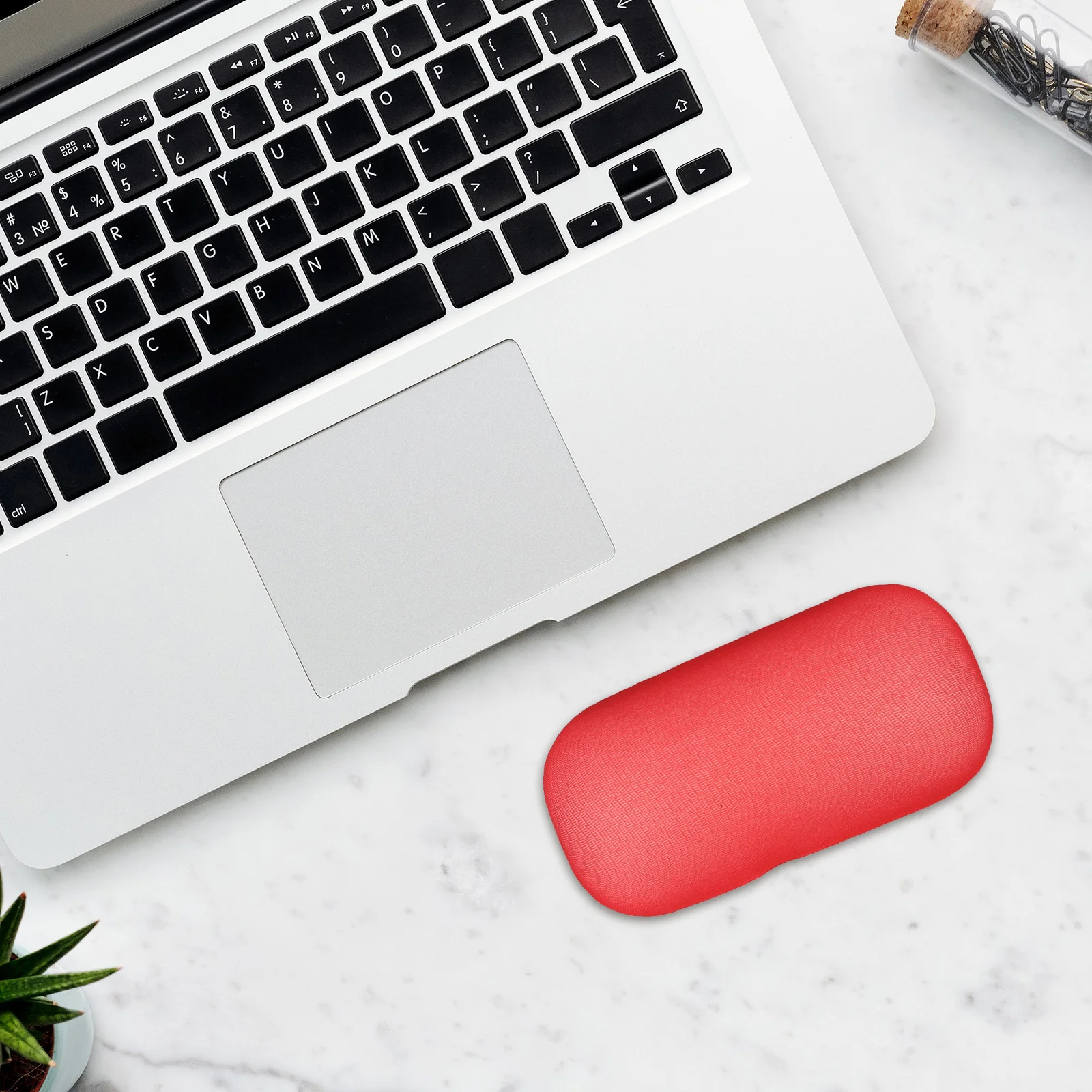 Tappetini per mouse Cuscino da polso per computer Supporto da scrivania Silice