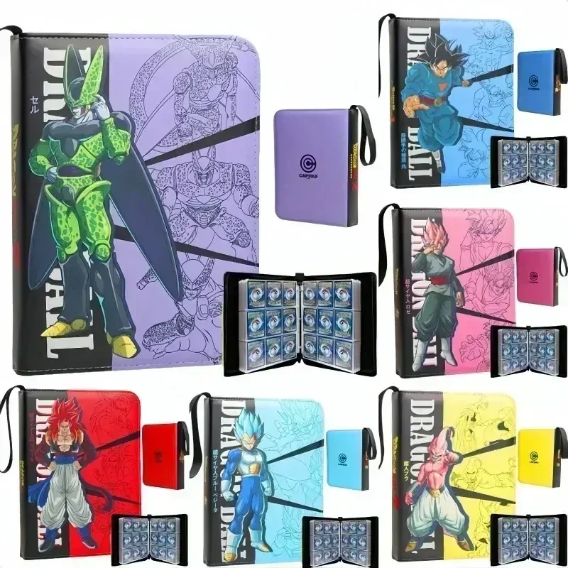 400pcs/900pcs Card Album Book Anime Dragon Ball Collection Card Storage Folder Hold Vegeta Iv Game Cards Binder Holder Gift