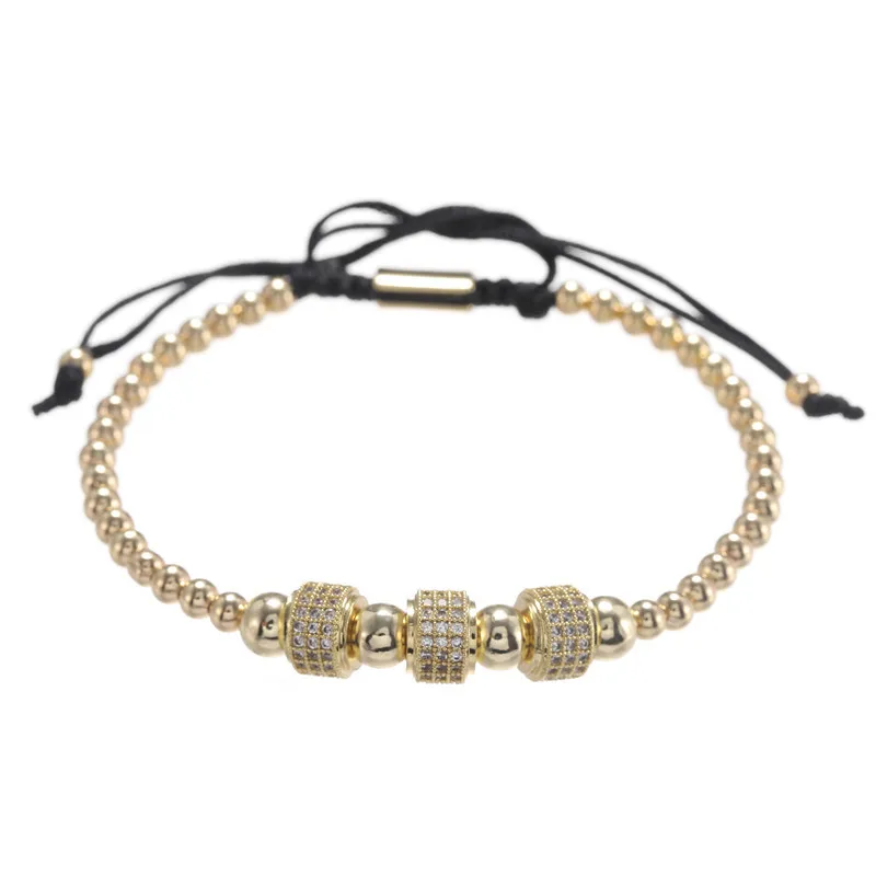 

Европейский и американский минималистичный модный новый медный браслет из тканого циркона с колесом, аксессуар для пары, лучший друг, праздничный подарок