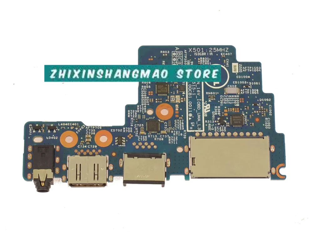 Genuine FOR Dell Vostro 7620 USB Audio Port RJ-45 SD Card Reader IO Circuit Board XVVJV