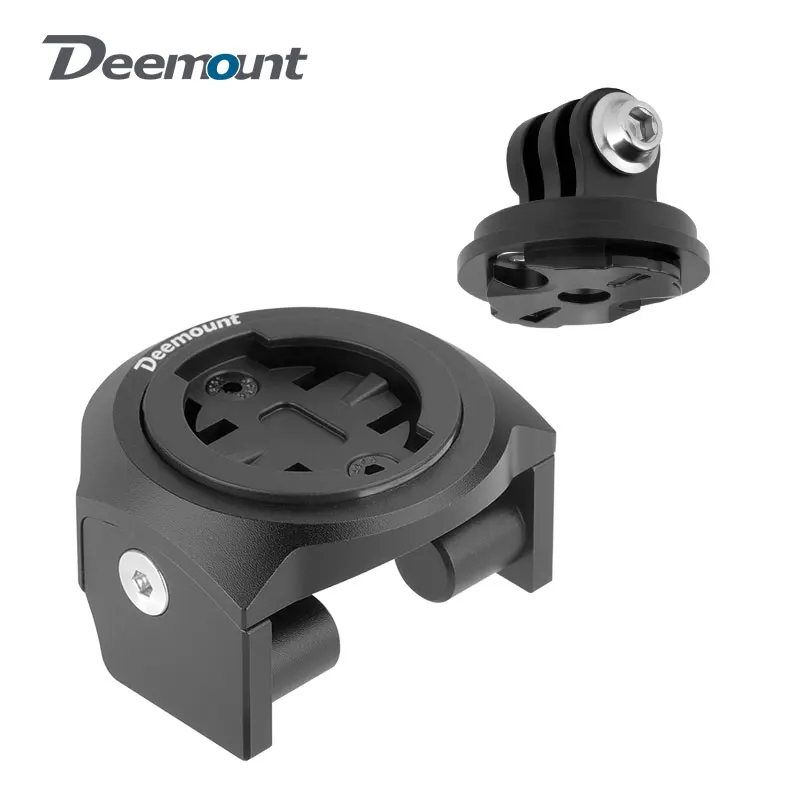 Deemount Folding Bike Speedometer Bracket For Garmin Wahoo Durable for Headset Cap W/3-Fork Connector Optional For Action Camera
