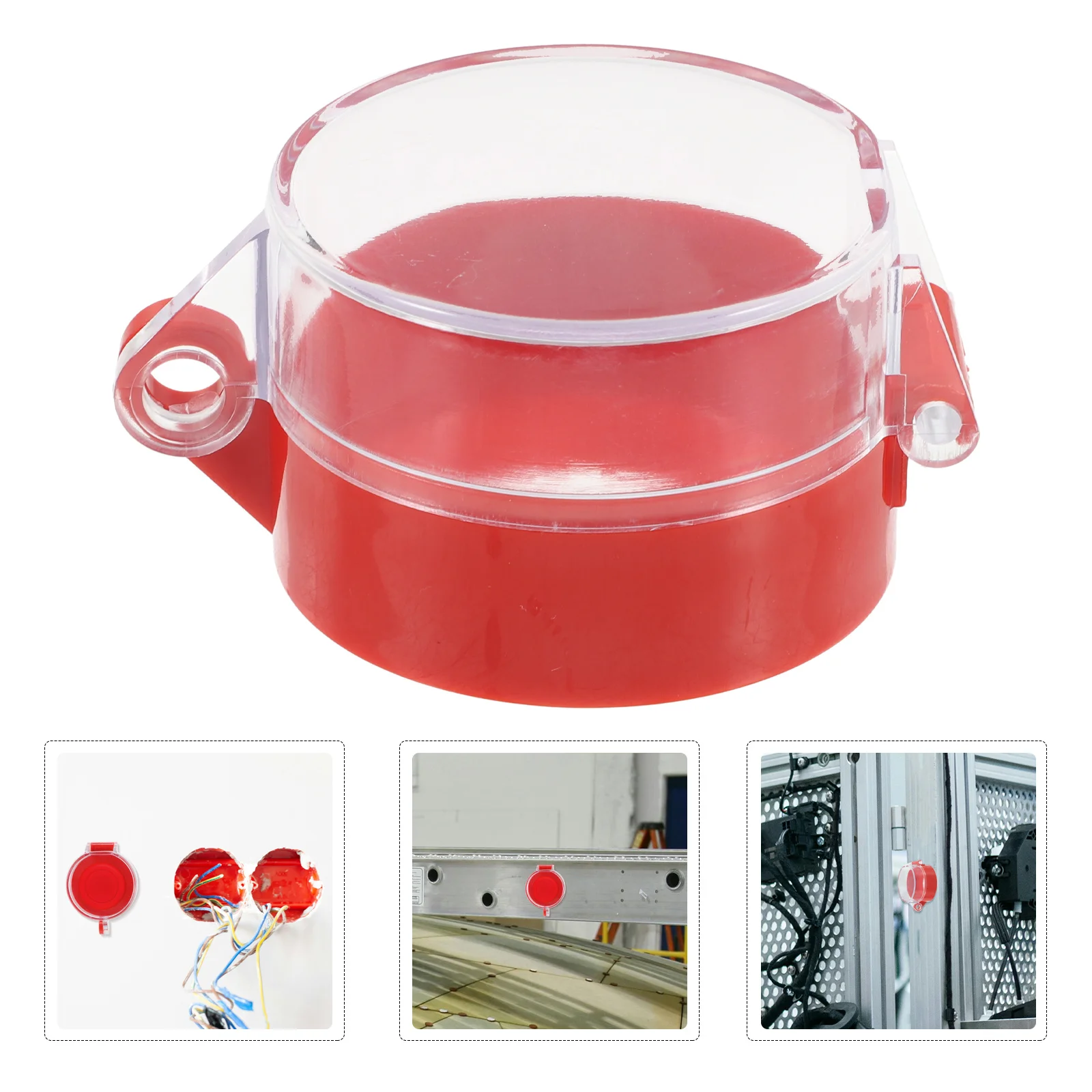 

Emergency Stop Button Guard Push Button Cover Safety Assurance High Impact Resistance Versatile Application Easy Installation