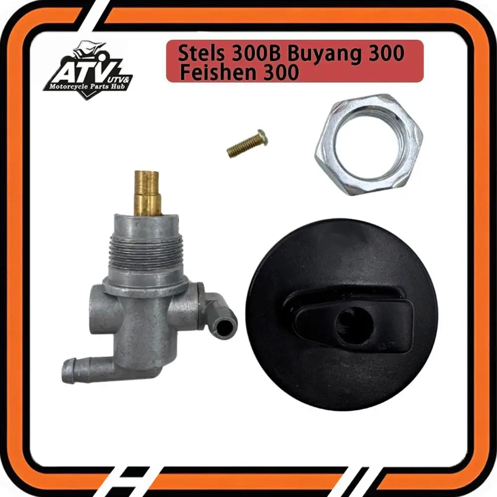 

2.9.01.1101 LU015116 Черный топливный клапан в сборе для Stels 300B Buyang 300 Feishen Fa-D300 H300 G300