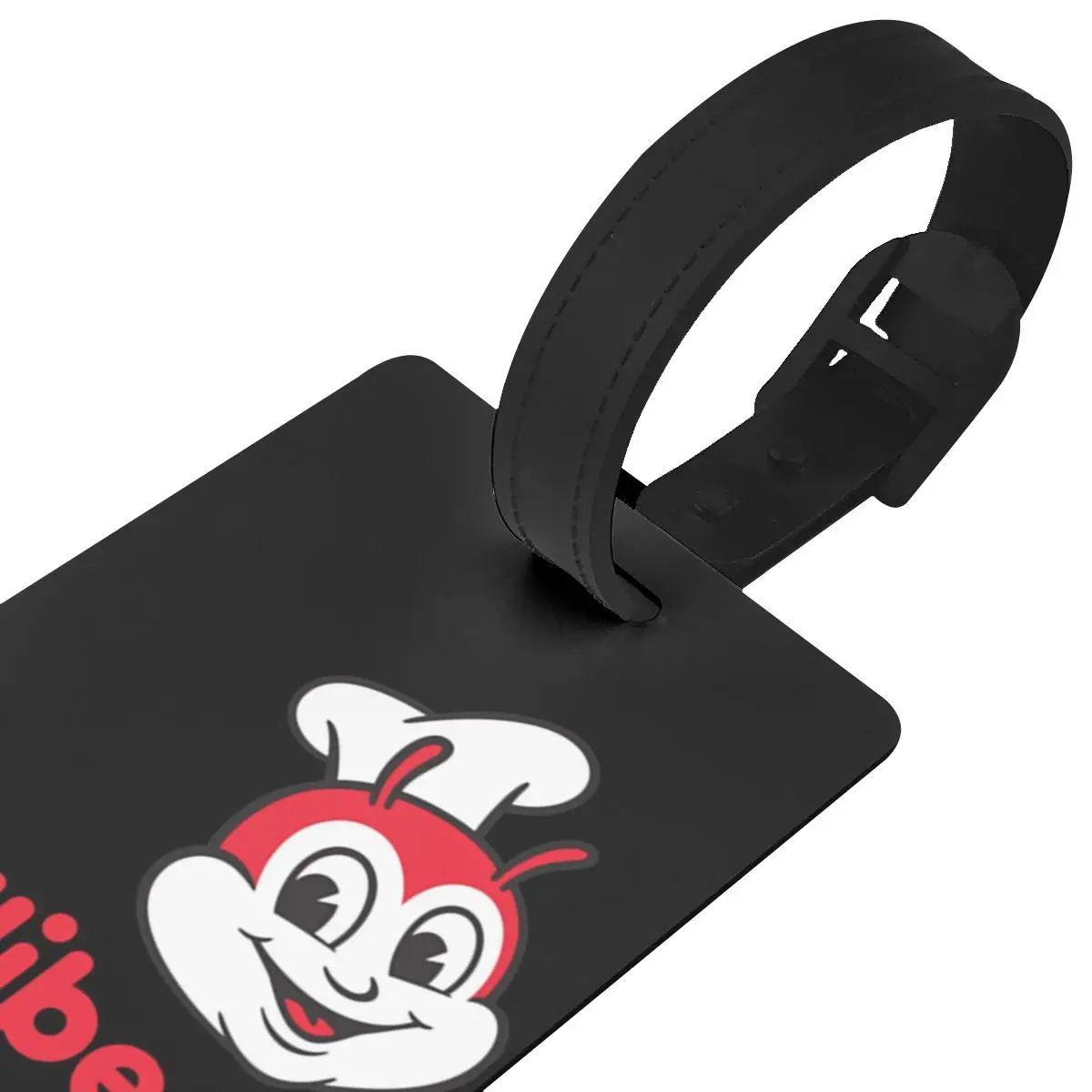 Jollibee แท็กกระเป๋าเดินทางกระเป๋าเดินทางอุปกรณ์เสริม PVC แฟชั่น Baggage Boarding Tag แบบพกพาผู้ถือป้าย ID ชื่อที่อยู่