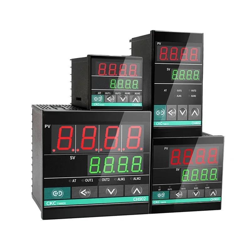 Digital PID Intelligent Thermostat CH102 CH402 CH502 CH702 CH902 Relay/SSR Dual Output