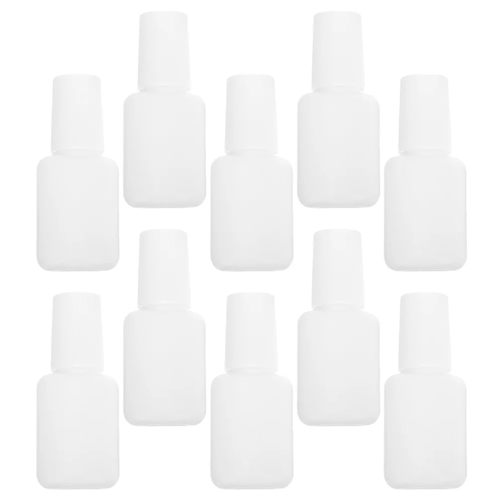 22 bottiglie di smalto per unghie da 10 ml bottiglia vuota con top coat riutilizzabile a tenuta stagna per mescolare campioni di colori personalizzati vasetti con pennello