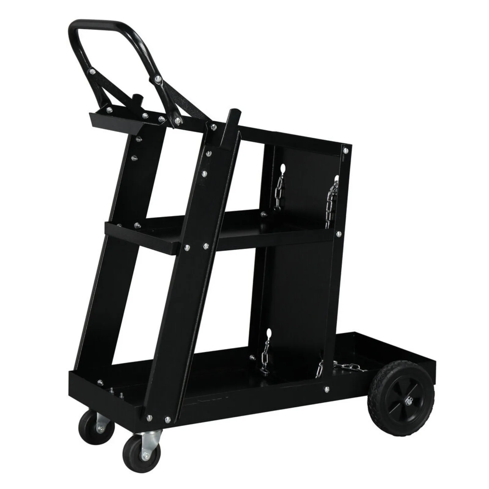 Heavy Duty MIG TIG ARC Welder Welding Cart Universal Storage for Tanks Black United States