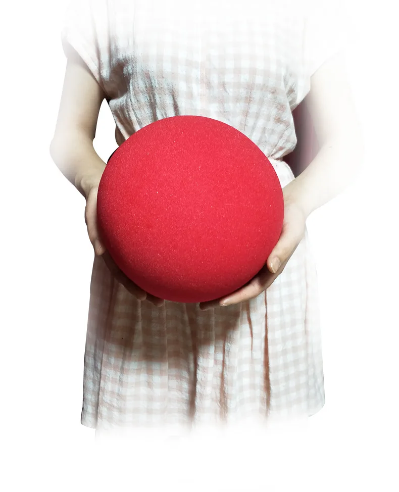 1 Pcs Oversized Red Magic Sponge Ball (20cm Diameter) Magic Tricks Soft Ball Excellent Elasticity Classic Ball  Close Up Magic