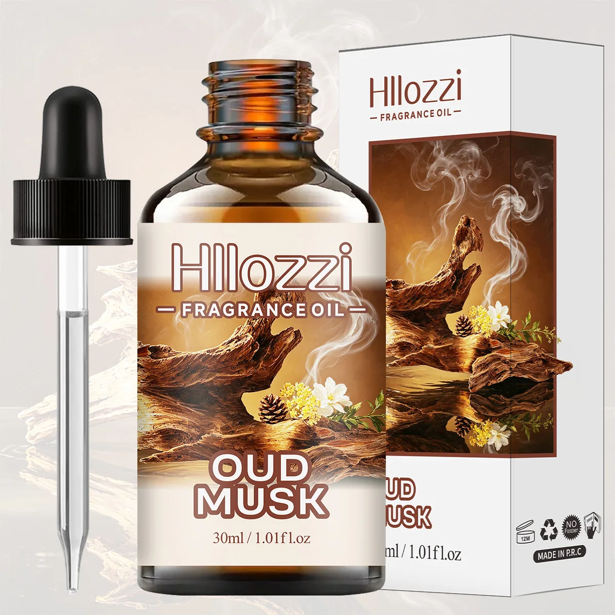 Los aceites esenciales de Oud Musk tienen un aroma fresco y agradable, lo que los hace ideales para difusores de aromaterapia, humidificadores y manualidades.