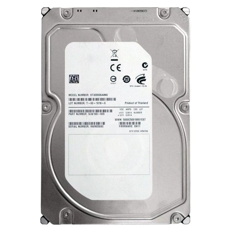 

100%New In box 3 year warranty ST32000644NS ES SATA 2TB RPM 7.2K 3.5i Need more angles photos, please contact me