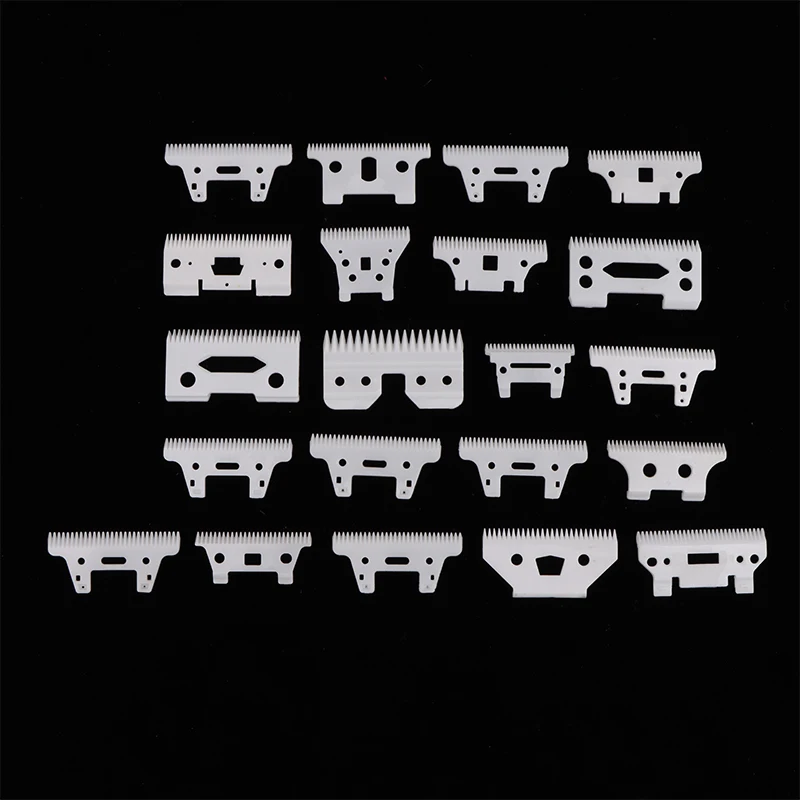 

"2-Hole Stagger-Tooth Ceramic Movable Blade Cordless Clipper Replaceable Blade For Shear Clipper/！