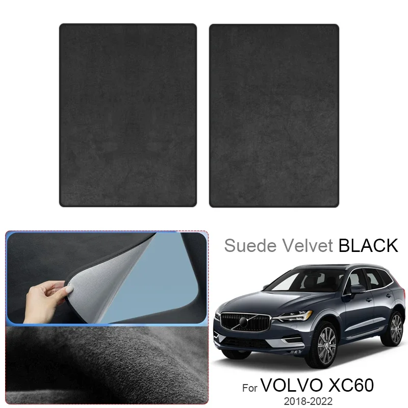 

For VOLVO XC60 2018-Present Car Suede Fabric Electrostatic Adsorption Sunroof Sunshade Auto Anti-UV Heat Insulation Skylight