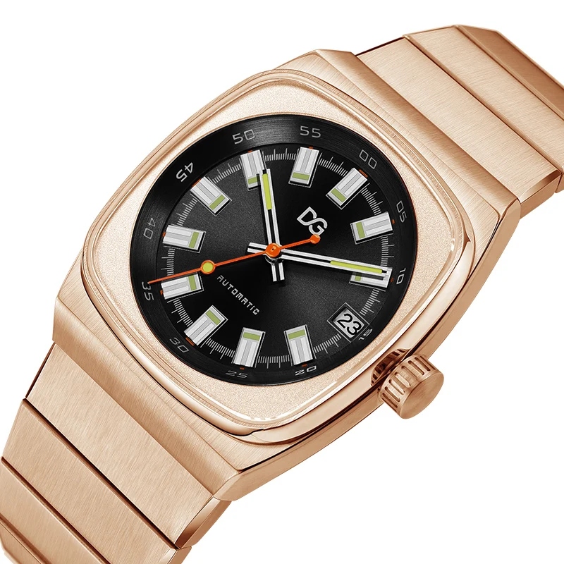 DANIEL GORMAN Men's Stainless Steel Watch NH35 Automatic Movement Watch for NH35 Movement Watch Accessories﻿ DG 8532