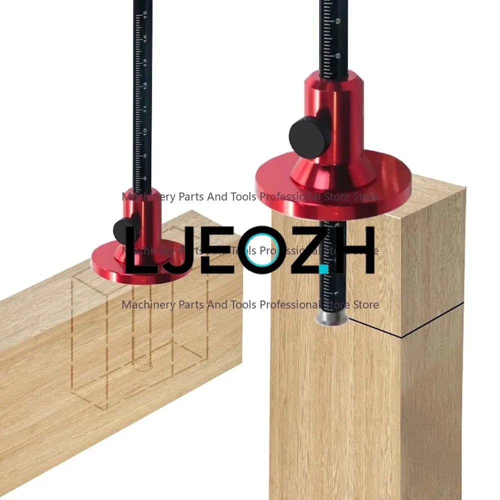 European Double-head Scriber Blade Type Double-head Aluminum Alloy Scriber Wooden Tenon Scriber