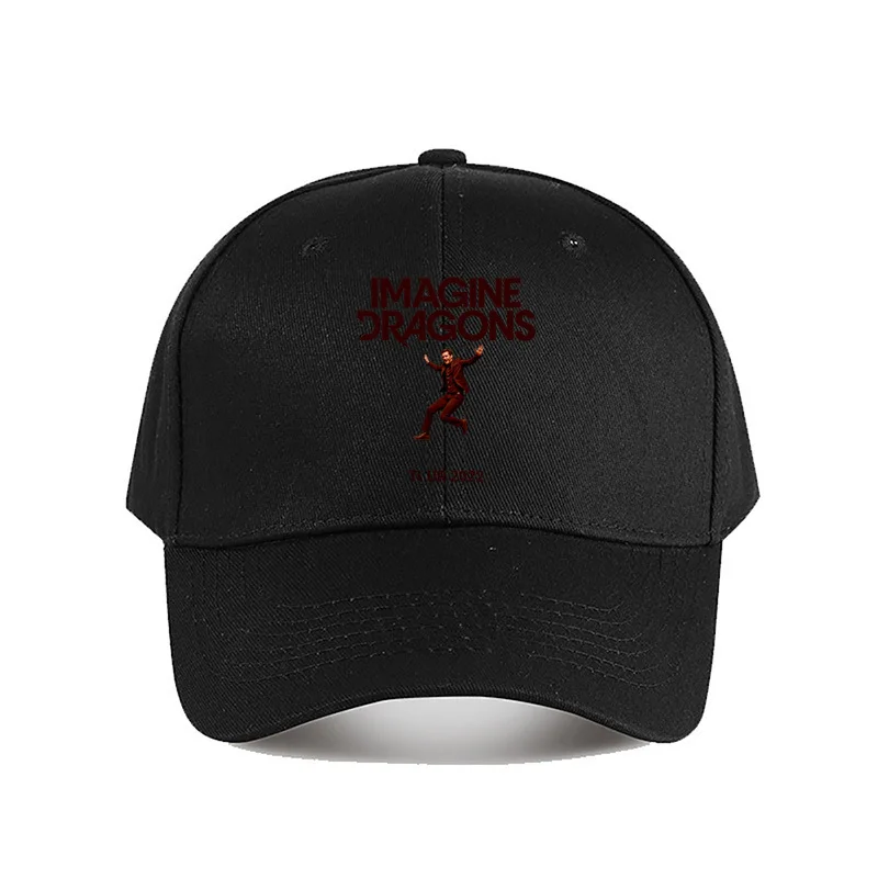 Imagine Dragons 2022 tour inspired, fashion rock style baseball cap Polyester 100% adjustable cap