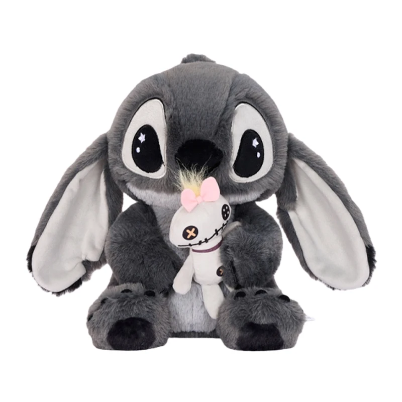 

Disney Stitch Night Series 9# Plush Toy Lilo & Stitch with Scrump Stuffed Animal Doll for Kids Fans Valentine's Day Gift