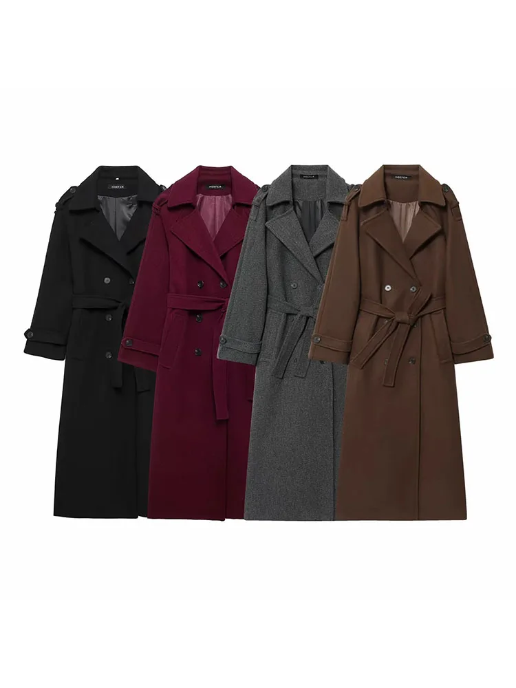

Women 2025 Winter New Vintage Casual Chic Solid Women Jackets Turn-down Collar Long Sleeve Coats New Fashion Jacket Outwear