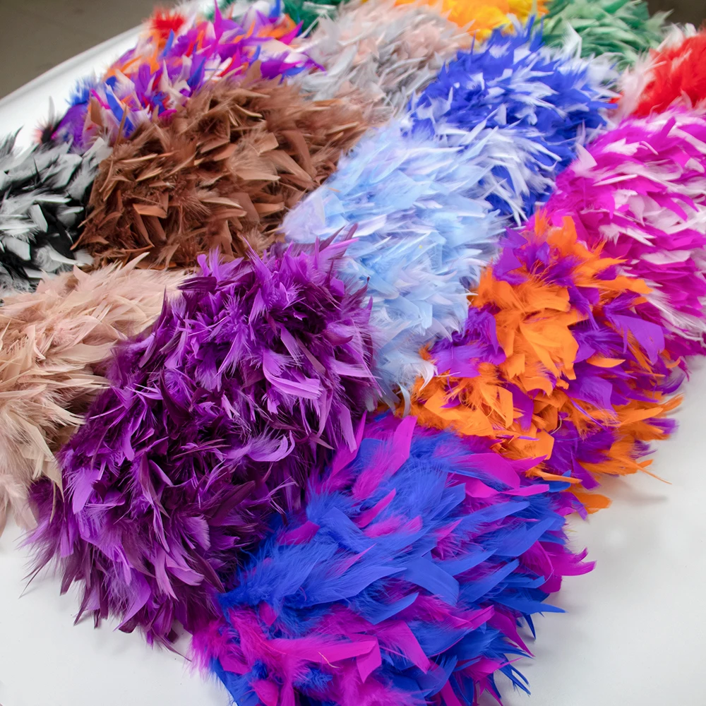 Pita Rumbai Bulu Kalkun Marabo - Feather Trim Marabou ulasan dan harga