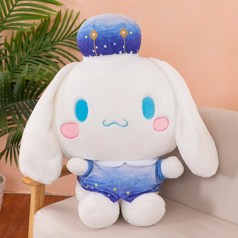 Sanurgente-Jouets mignons en peluche pour enfants, ciel étoilé, enna, animal en peluche, oreiller au beurre, cadeau de festival pour fille, décoration de la maison, chaud