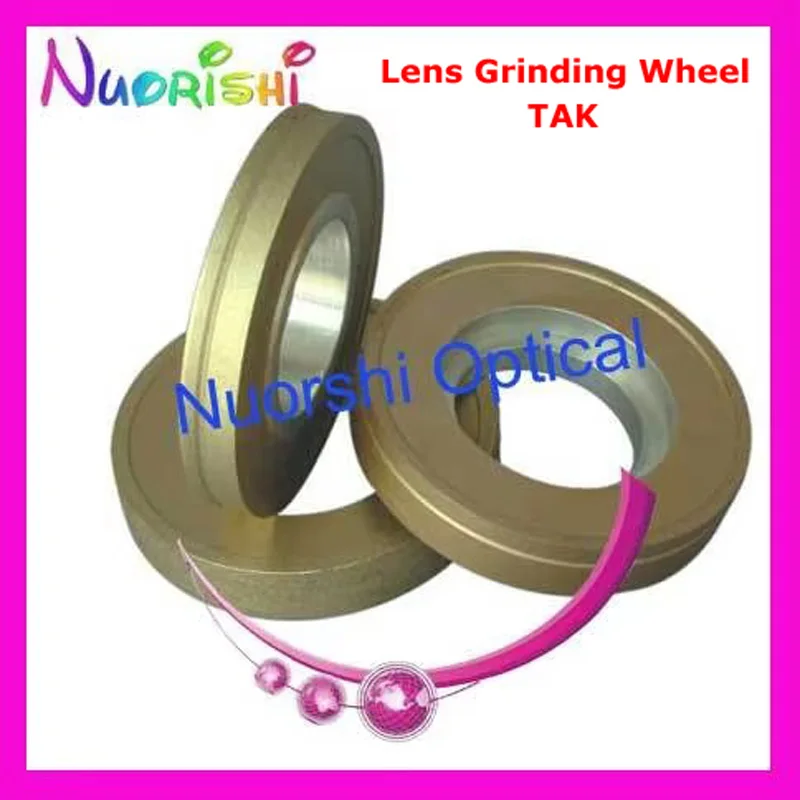 TAK Diamond Grinding Wheel Customzied for Similar TAKUBOMATIC Auto Lens Edger 600-S2 SX3 Glass Polycarbonate Rough Cutting Wheel