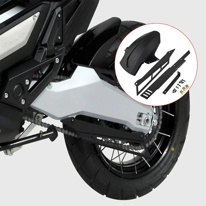 Motorcycle Chain Decoration Cover And Rear Mudguard Anti-Mud Protector For HONDA XADV X ADV 750 2017-2021 2022