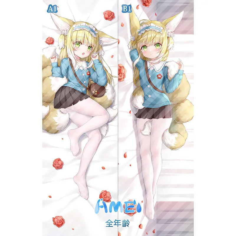 Anime Game Arknights Suzuran Sexy Dakimakura Hing Body Case Japanese Otaku Pillow Cushion Cover Bedding