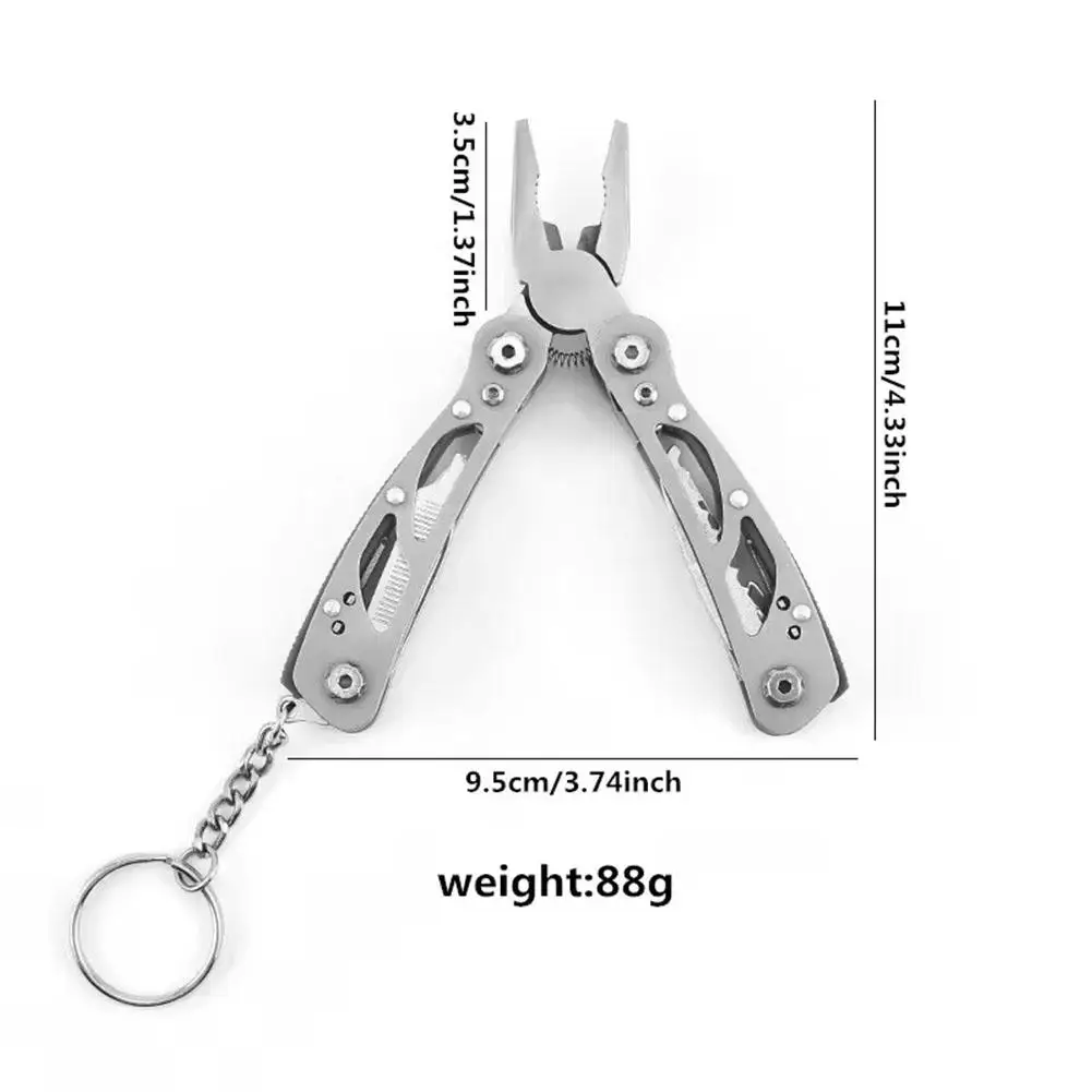 Multi-tool Pocket Knife Pliers Folding Mini Portable Fold Outdoor Tactical Hunting Survival Rescue Multipurpose Repair Tool