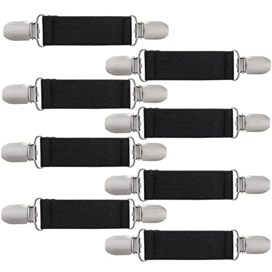 

Зажимы для перчаток и варежек из нержавеющей стали, эластичные клипсы для перчаток, подходят для детей и взрослых