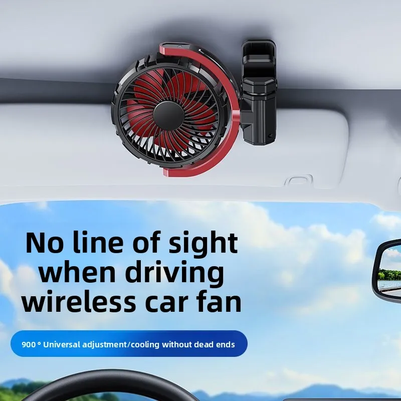 

Car Roof Fan Wireless Charging USB Car Fan High Wind Cooling Fan for Vehicles