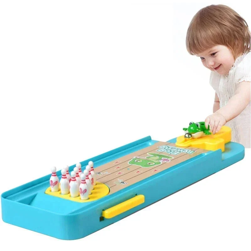 Mini jogos de boliche pai-filho jogo de tabuleiro interativo brinquedos do bebê para crianças mesa crianças brinquedos meninos e meninas brinquedos de mesa
