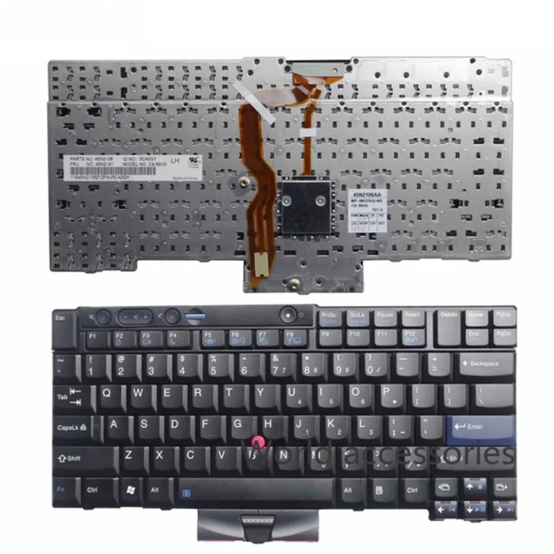 

США Новый для Lenovo T400S T410S T410 T410i T420 T420S X220 X220T T510 W500 T520 W520 45N2071 45N2141 45N2211 клавиатура