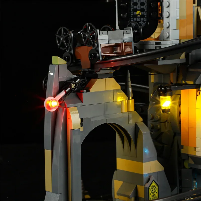 DIY LED Light Kit For LEGO 76417 Gringotts Wizarding Bank - Collectors\' Edition (Only LED Light,Without Blocks Model)