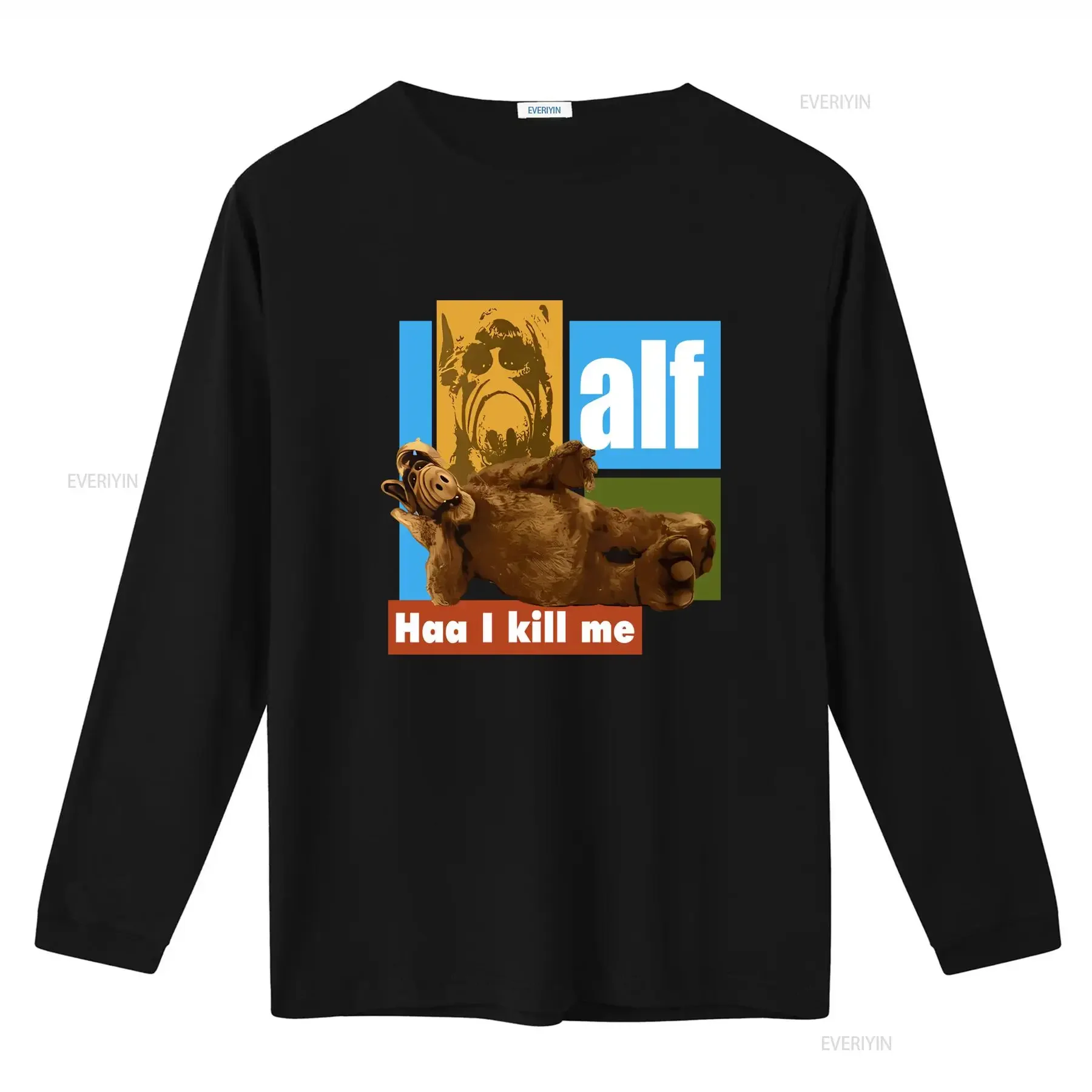 Vintage Alf Alien TV Show Inspired Oversized T Shirt Gordon Shumway Design Soft Fabric Retro Style Perfect for Fans Size M