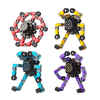 Deformed Fidget Spinner Chain Toys For Children Antistress Hand Spinner Vent Toys Adult Stress Relief Fidget Spinners антистресс
