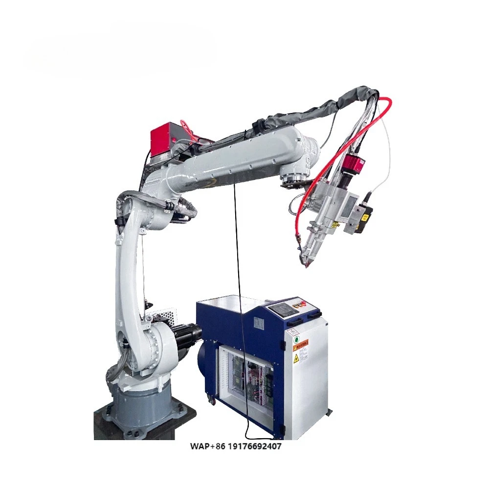 Industrial 6 Axis Robot Arm with Welding Function High Precision Automatic Robot for Metal Stainless Steel Aluminum