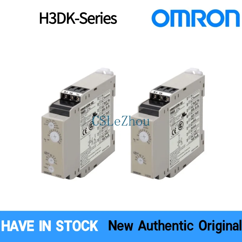 Authentic OMRON H3DK Series Solid State Timer M1 M2 S1 S2 FA GA HCS HDS HBS HCL Multi Function DIN Rail Mount