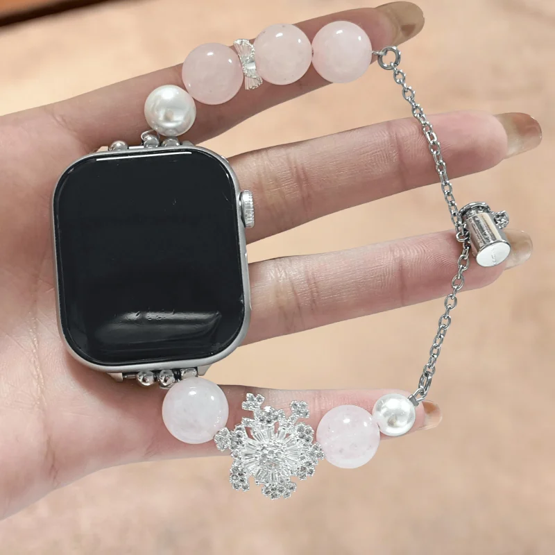

New minimalist metal strap compatible with iWatch Strap 38mm 40mm 41mm 42mm 44mm 45mm 49mm Fashion Strap