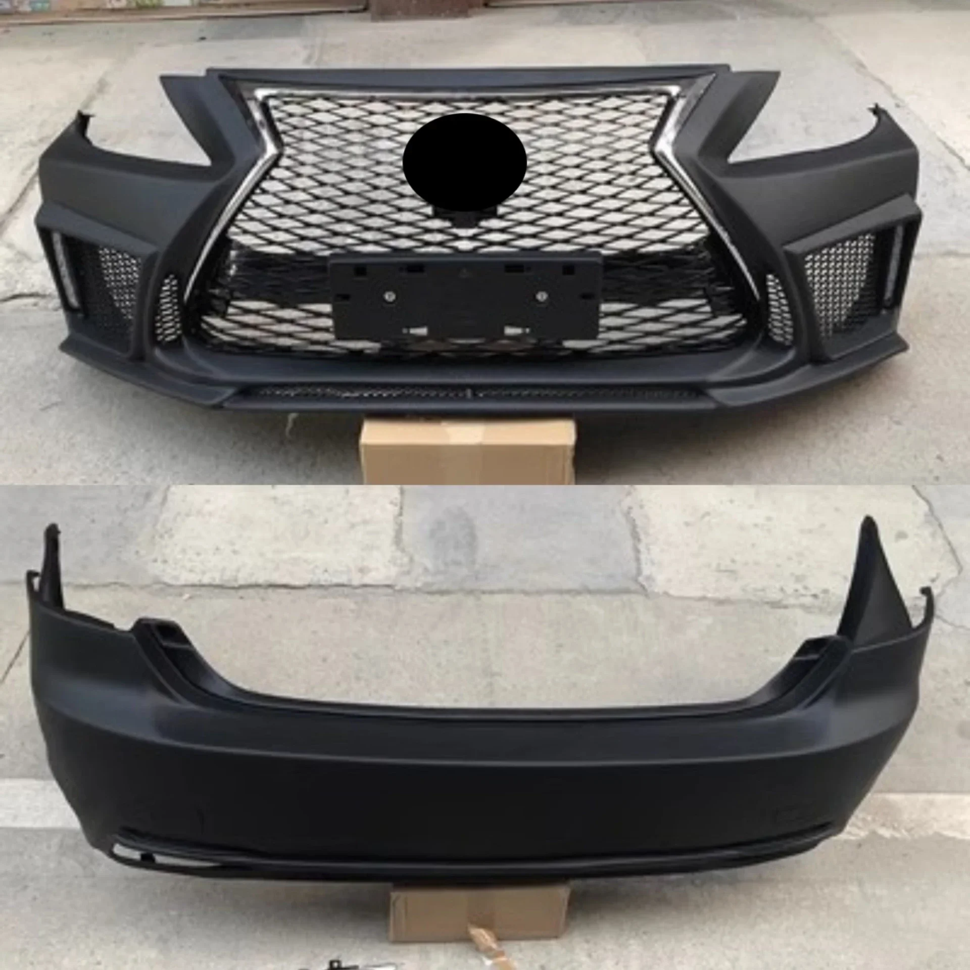

Решетка переднего и заднего бампера в сборе для Lexus LS460 600 2006-2012, новый стиль, комплект кузова, автомобильные аксессуары