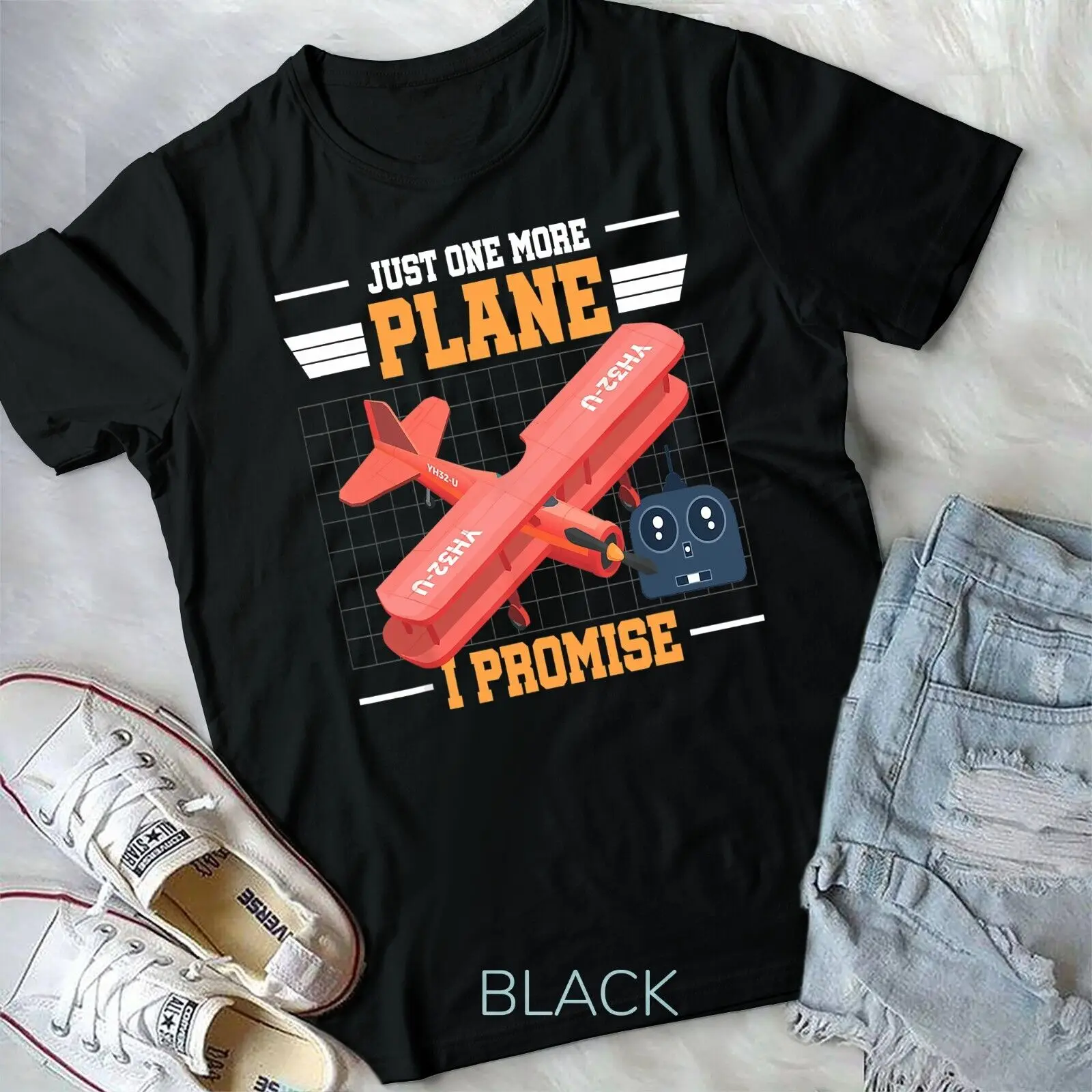 Funny RC Plane - Just One More Plane I Promise - RC Airplane Unisex T-shirt