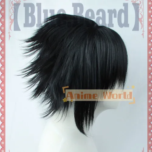 Anime Uchiha Sasuke Cosplay Wig Halloween Carnival Party Props Synthetic Hair Heat Resistant Fiber + Wig Cap