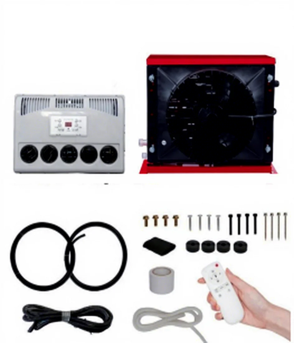 

Truck Parking Air Conditioner Sleeper Cab Cooler for Semi Trailer Caravan Motorhome Heavy Vehicle Roof Overhead AC Unit