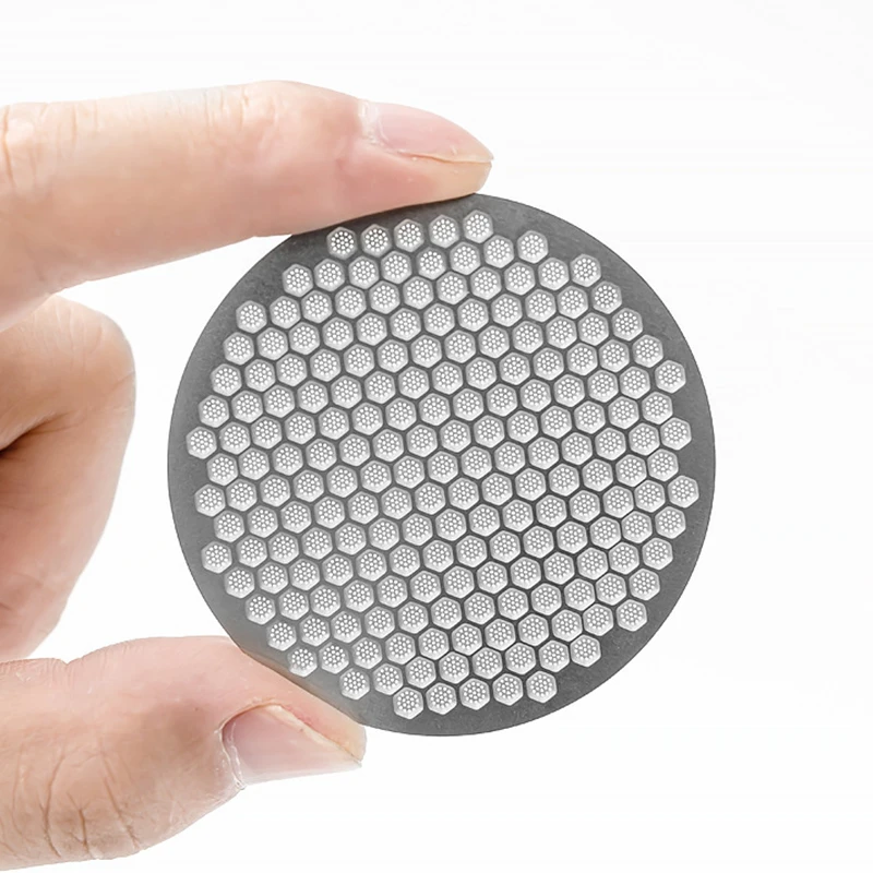 

✰✪1Pc Barista DIY Accessories Espresso Puck Screen Coffee Filter 51mm 53mm 58.5mm Portafilter Reusable Holder 0.8mm
