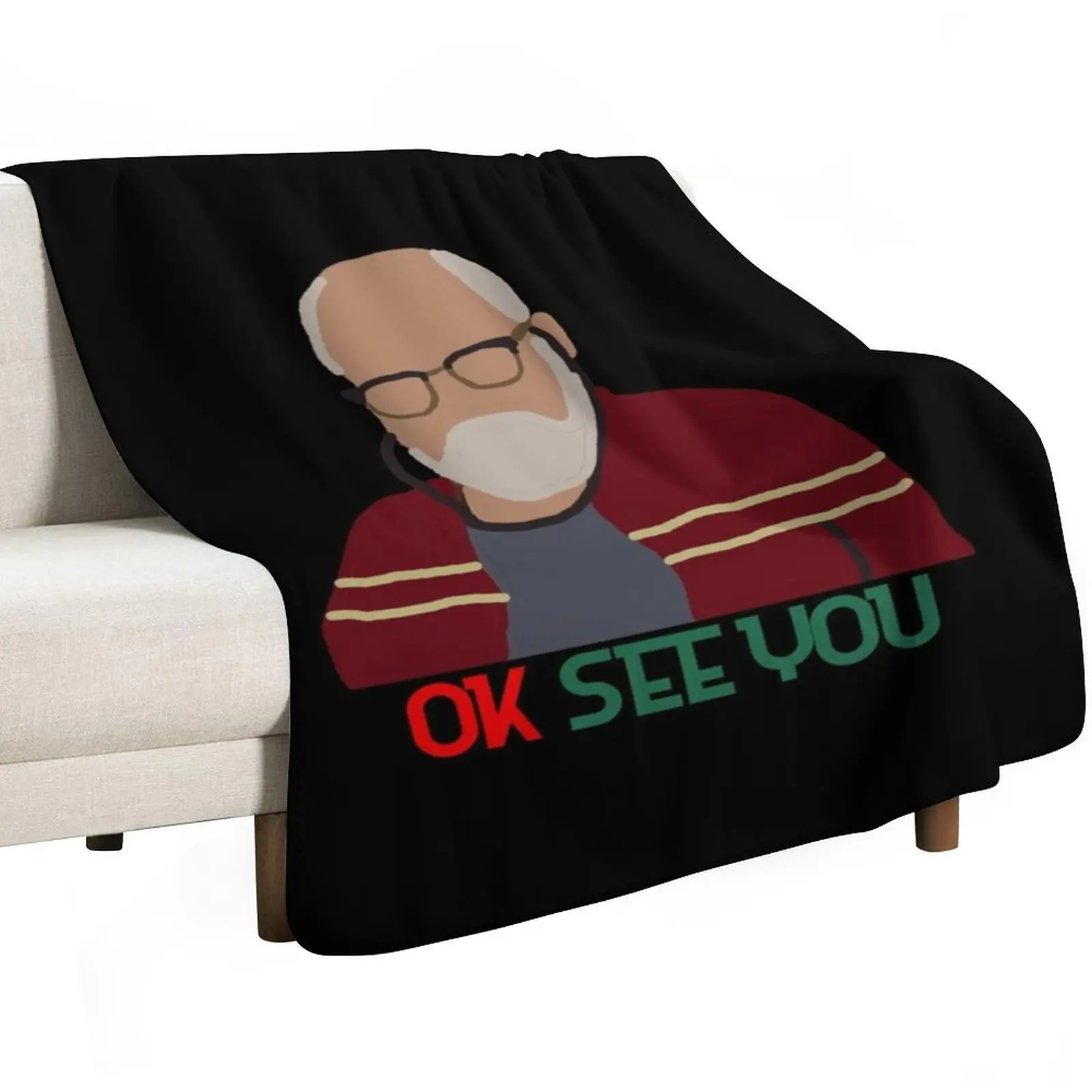 Uppa - Kim Convenience Ok See You Drawn T-Shirts Gift For Fans, For Men and Women Throw Blanket Thermals For Travel Blankets