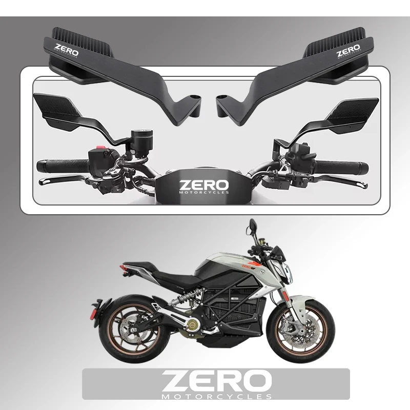 

Aluminum Alloy Frame Motorcycle fixed Wind Wing Rearview Mirror For ZERO JDM DS DSR FX FXE FXS SR/F SR SR/S ZERO JDM DS DSR FX