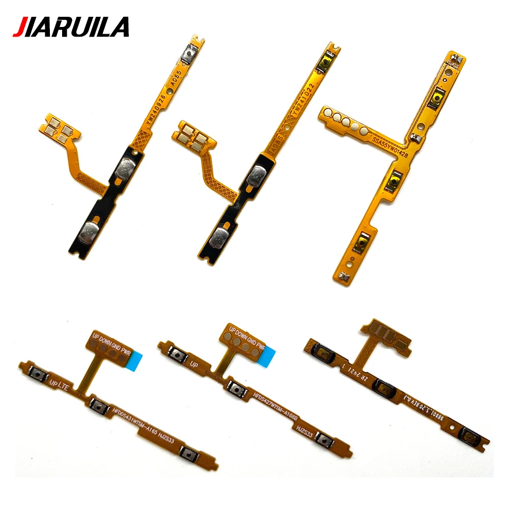 

10Pcs/Lot Good For Samsung A06 A06S A15 A16 4G A25 5G Power on/off Volume Key Button Flex Cable Ribbon