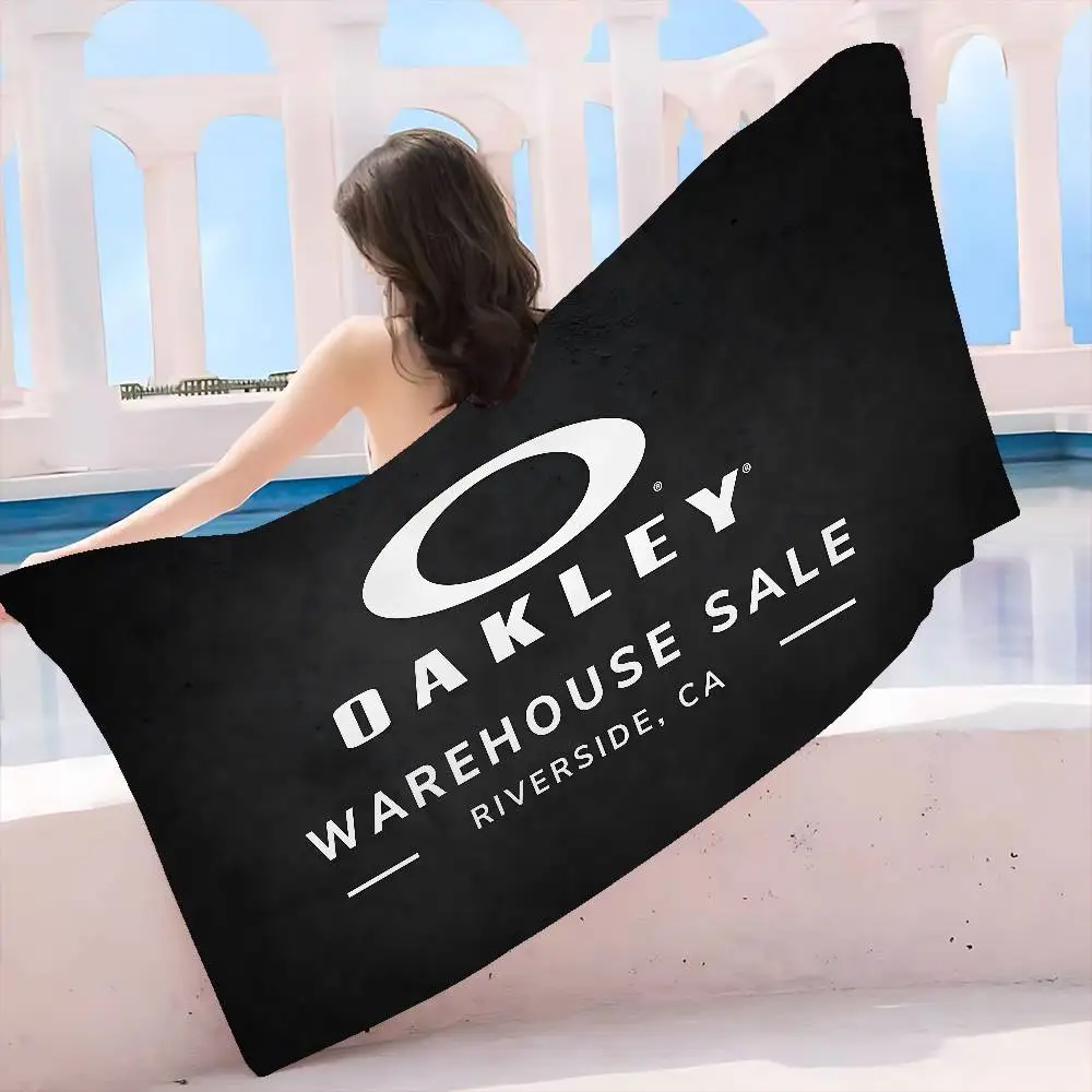 O-Oakleys Logo Big Microfiber Beach Towels Quick Dry Towel …