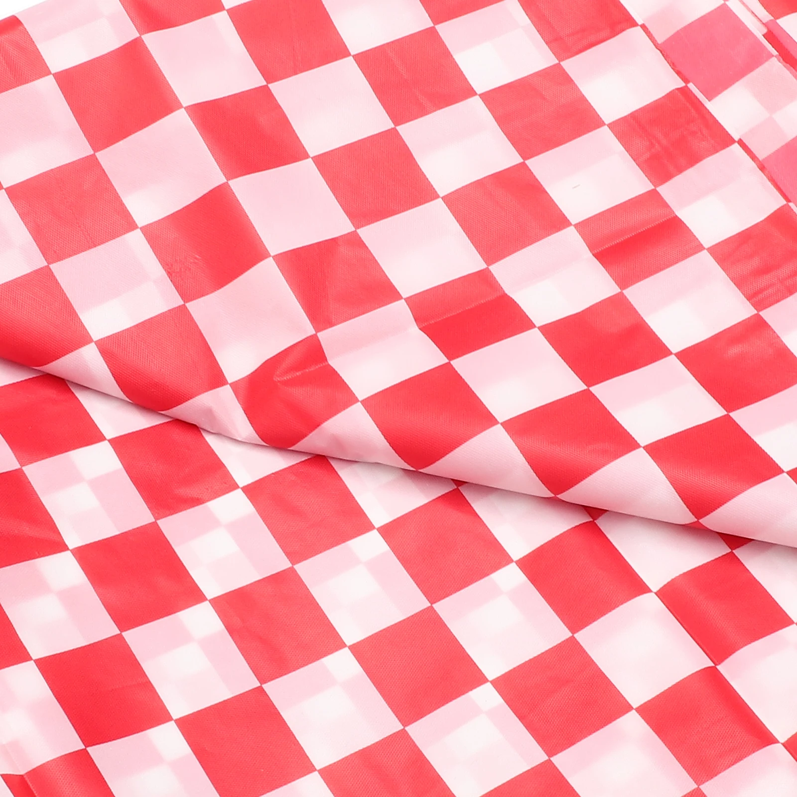 

2Pcs Thick Plastic Checkered Tablecloths Rectangular Decorative Table Covers for Dining Room Party Home Checkered Tablecloth